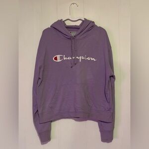 Champion Purple Hoodie